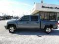 2008 Blue Granite Metallic Chevrolet Silverado 1500 LT Crew Cab  photo #2