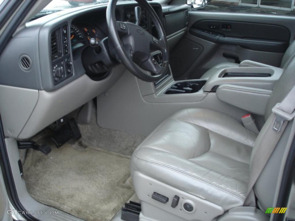 2003 Suburban 1500 Z71 4x4 - Light Pewter Metallic / Gray/Dark Charcoal photo #14