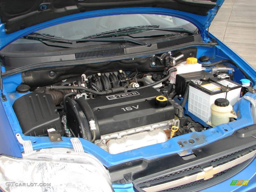 2007 Aveo 5 LS Hatchback - Bright Blue / Charcoal Black photo #14