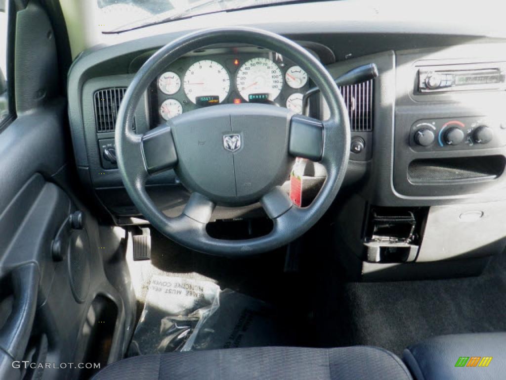 2005 Ram 1500 ST Quad Cab - Mineral Gray Metallic / Dark Slate Gray photo #6