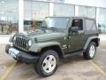 2008 Jeep Green Metallic Jeep Wrangler Sahara 4x4  photo #2