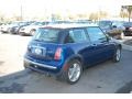 2004 Indi Blue Metallic Mini Cooper Hardtop  photo #16