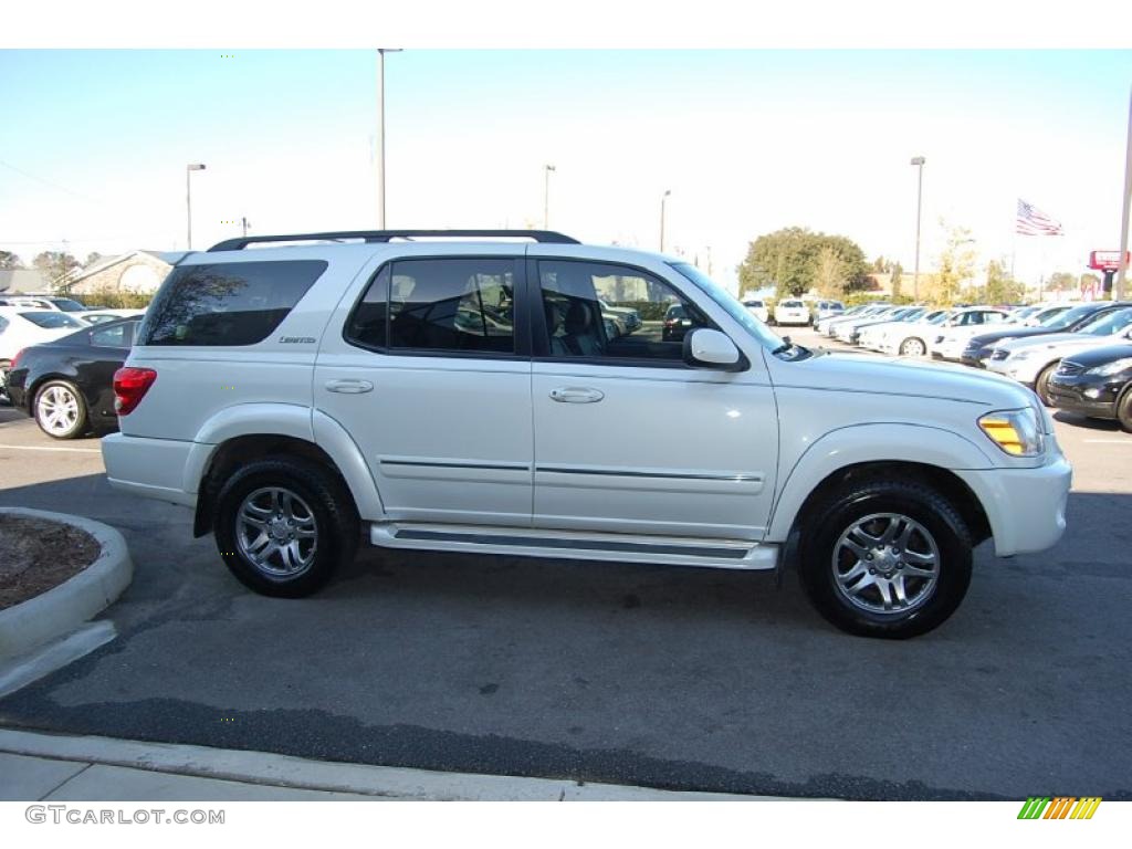 2006 Sequoia Limited - Natural White / Light Charcoal photo #16