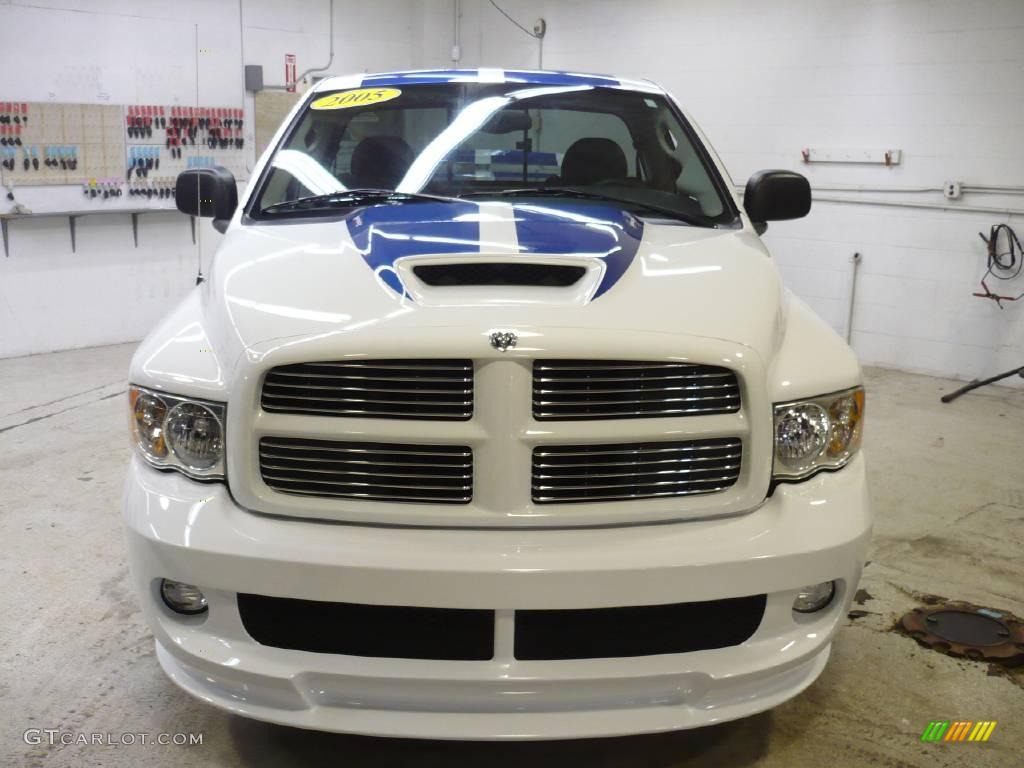 2005 Ram 1500 SRT-10 Regular Cab - Bright White / Dark Slate Gray photo #39