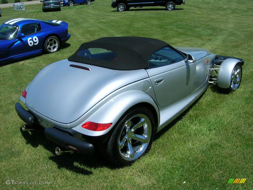 2000 Prowler Roadster - Prowler Bright Silver Metallic / Agate photo #6