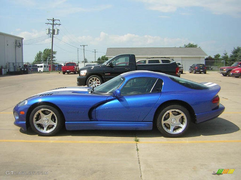1996 Viper GTS - GTS Blue Pearl / Black photo #44