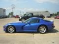 1996 GTS Blue Pearl Dodge Viper GTS  photo #44