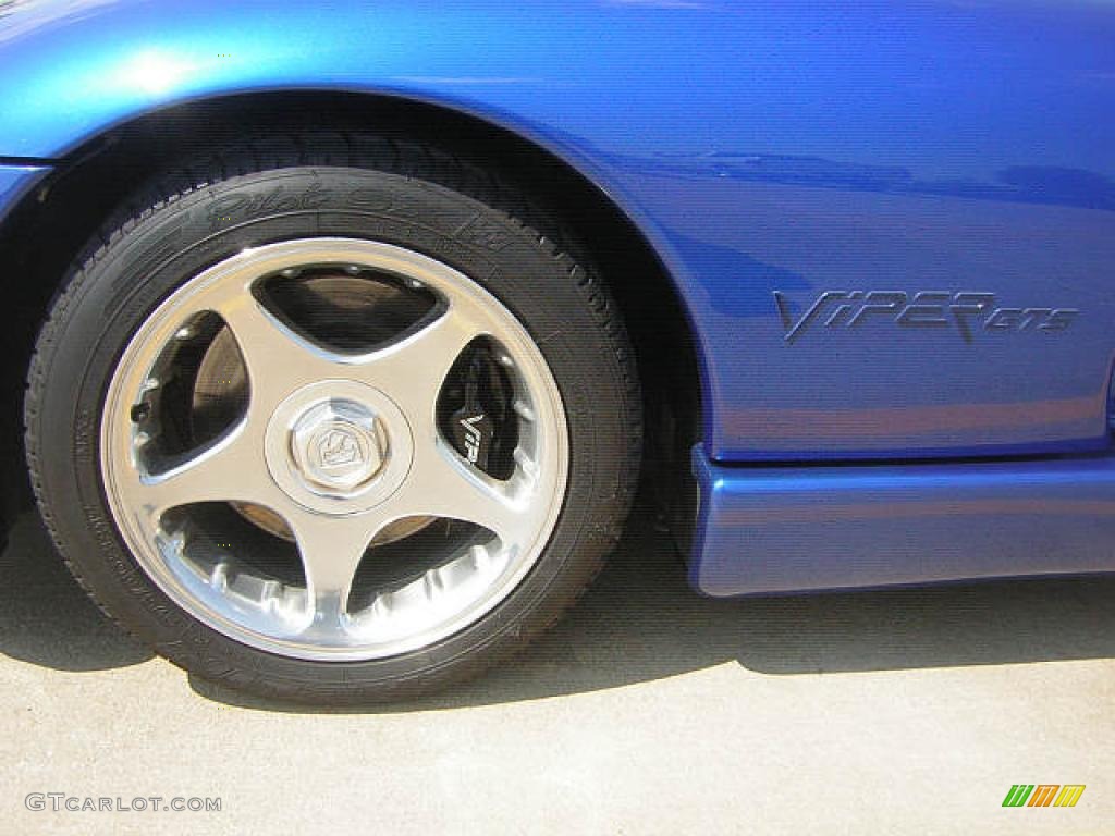 1996 Viper GTS - GTS Blue Pearl / Black photo #49