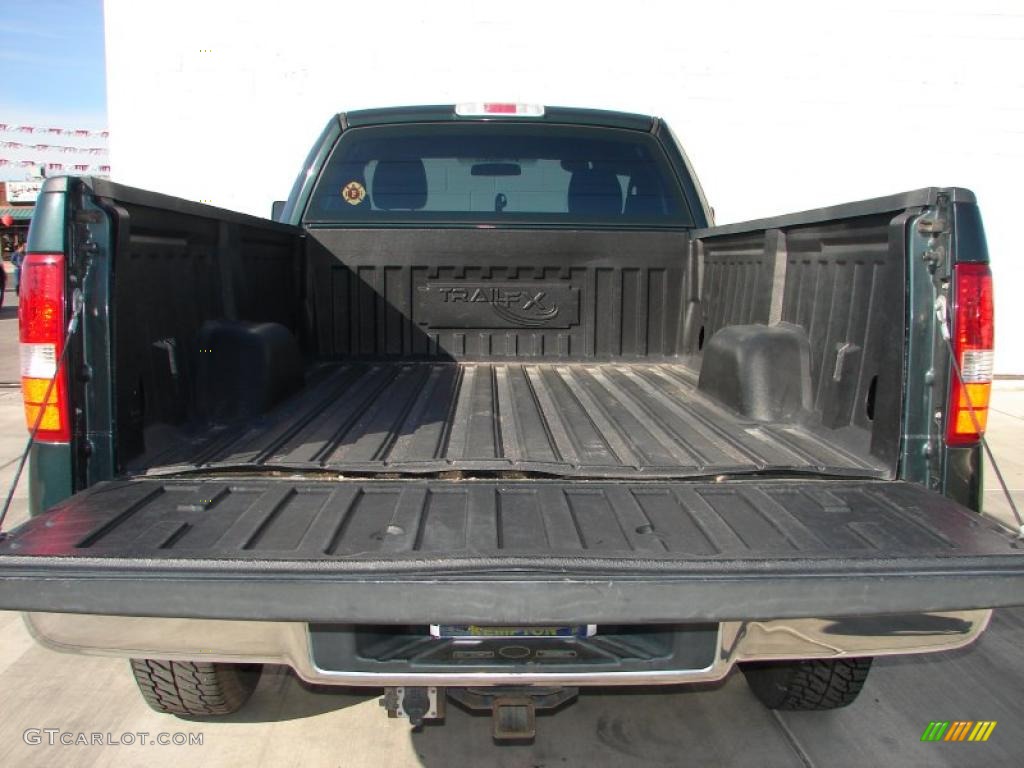 2004 F150 XLT Regular Cab 4x4 - Aspen Green Metallic / Dark Flint photo #9