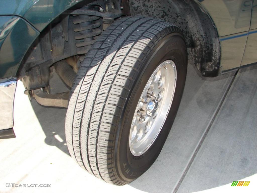 2004 F150 XLT Regular Cab 4x4 - Aspen Green Metallic / Dark Flint photo #18