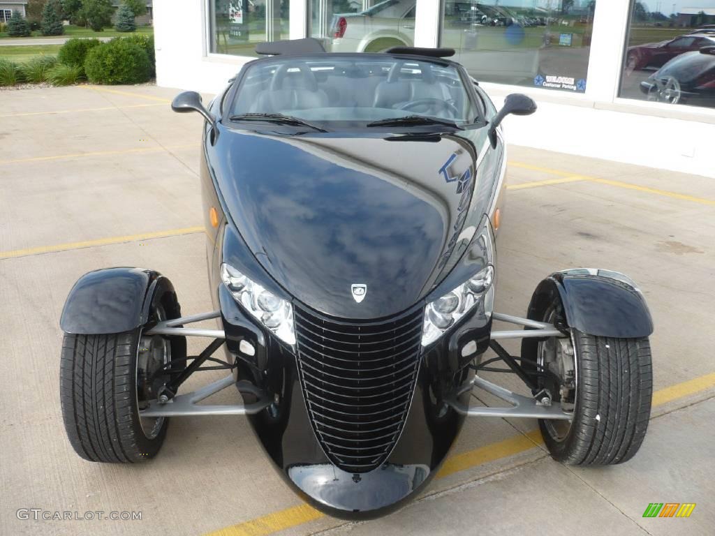 Prowler Black 1999 Plymouth Prowler Roadster Exterior Photo #26064317