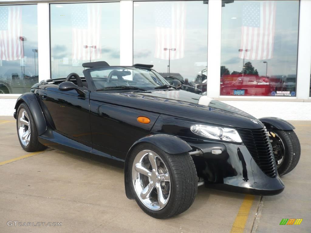 Prowler Black 1999 Plymouth Prowler Roadster Exterior Photo #26064341