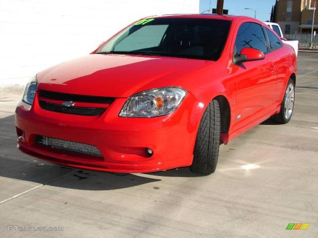 2007 Cobalt SS Supercharged Coupe - Victory Red / Ebony photo #1