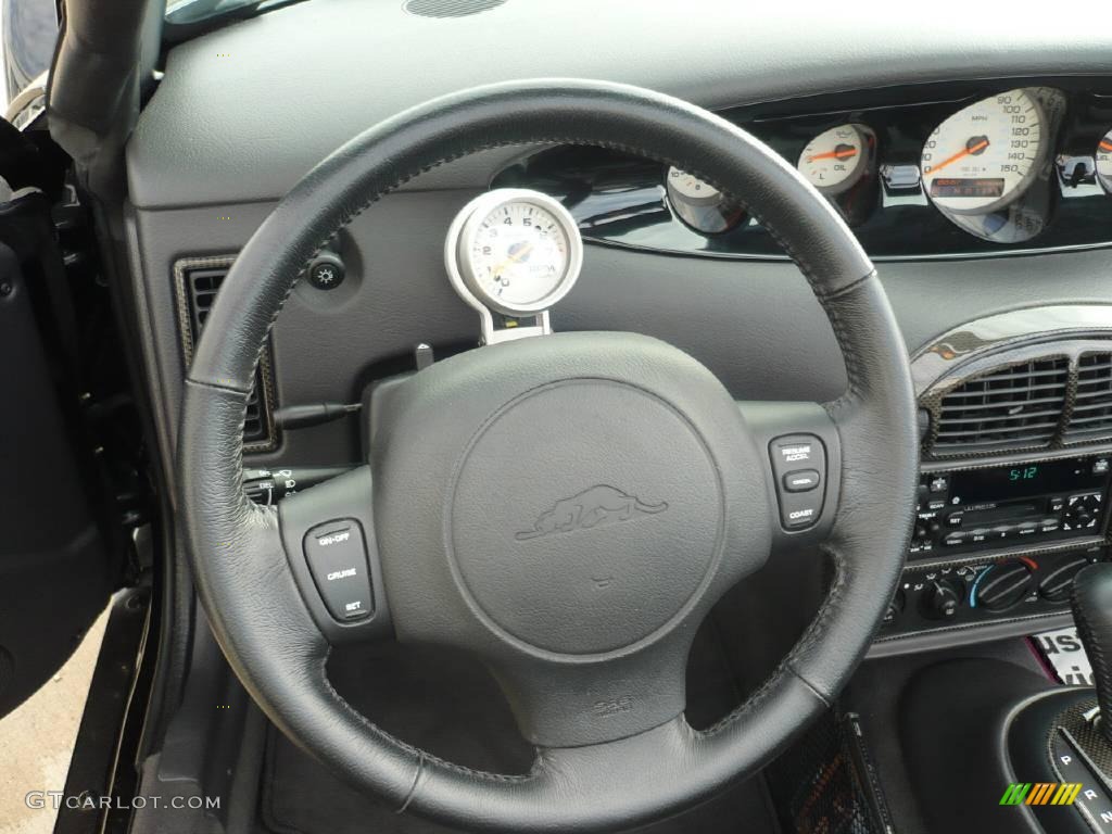 1999 Plymouth Prowler Roadster Agate Steering Wheel Photo #26064469