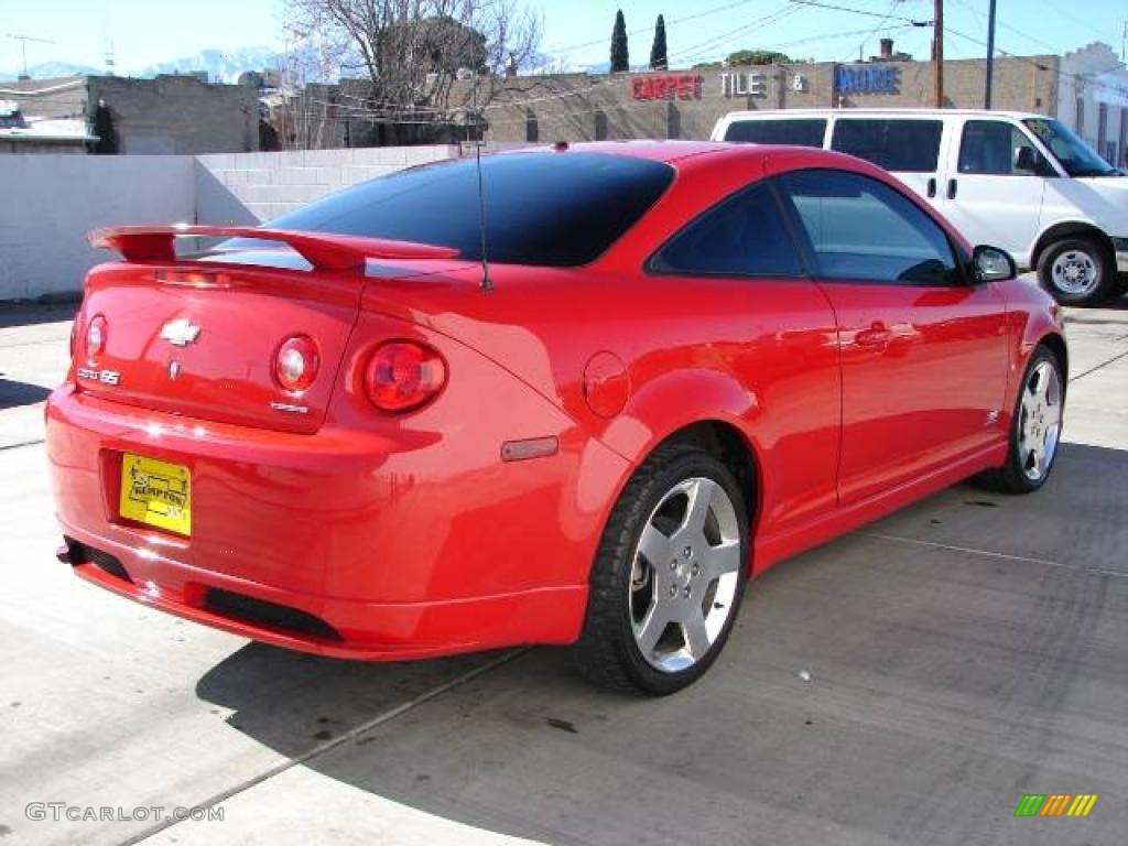 2007 Cobalt SS Supercharged Coupe - Victory Red / Ebony photo #3