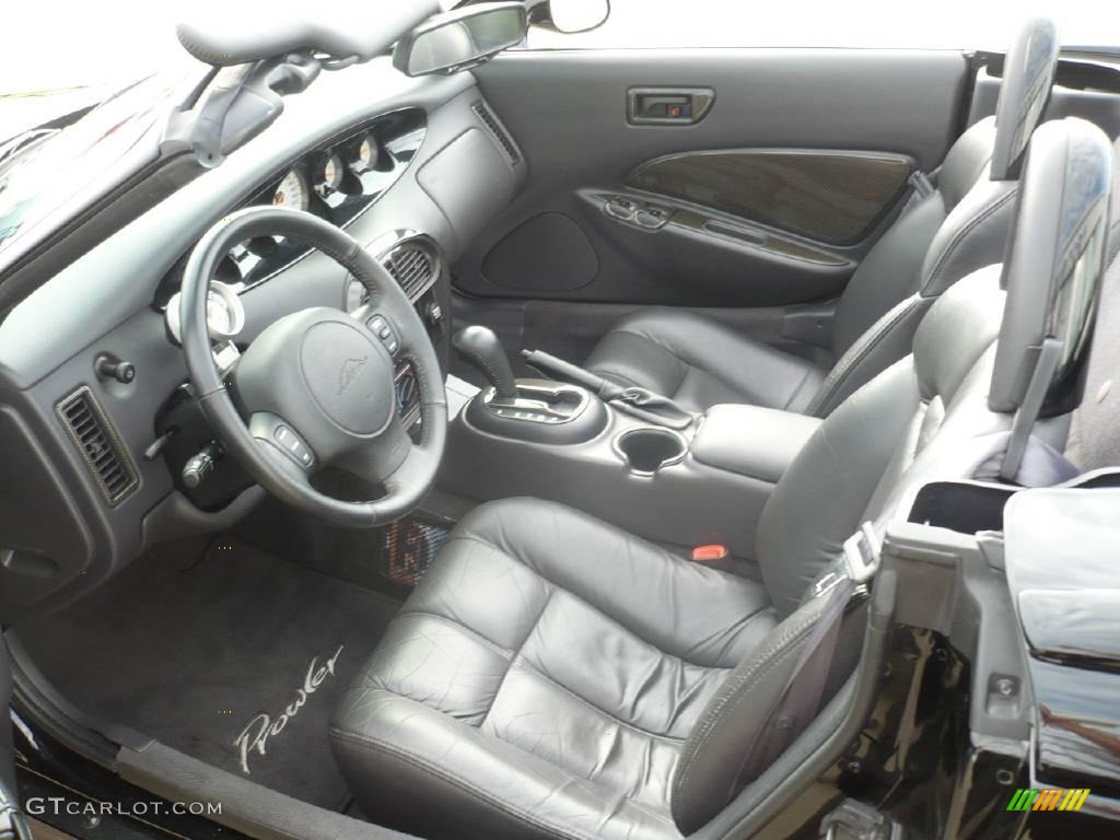 Agate Interior 1999 Plymouth Prowler Roadster Photo #26064521