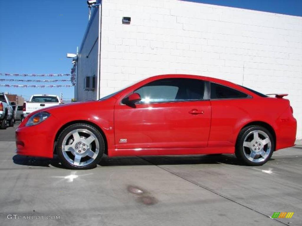 2007 Cobalt SS Supercharged Coupe - Victory Red / Ebony photo #10
