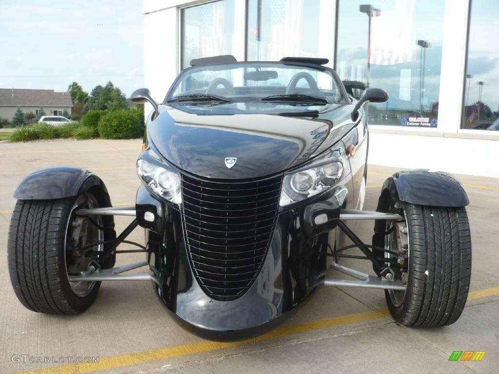 Prowler Black 1999 Plymouth Prowler Roadster Exterior Photo #26064561