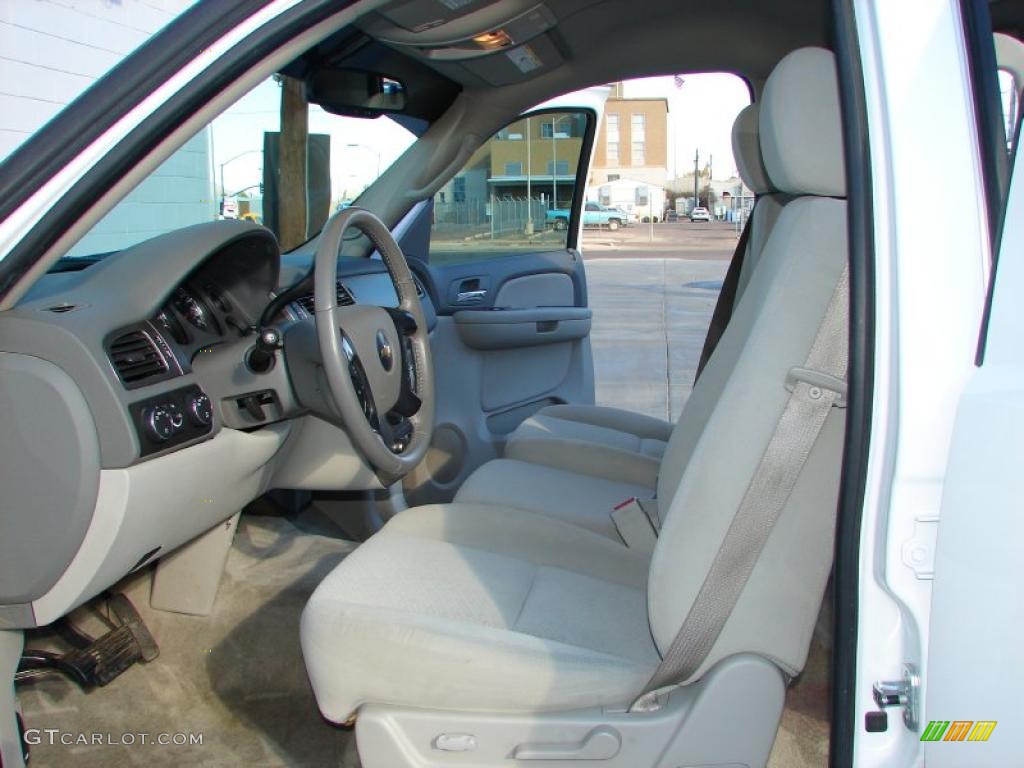 2007 Tahoe LS 4x4 - Summit White / Light Cashmere/Ebony photo #6