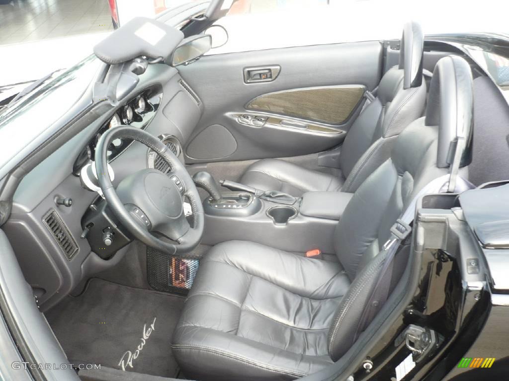 Agate Interior 1999 Plymouth Prowler Roadster Photo #26064761