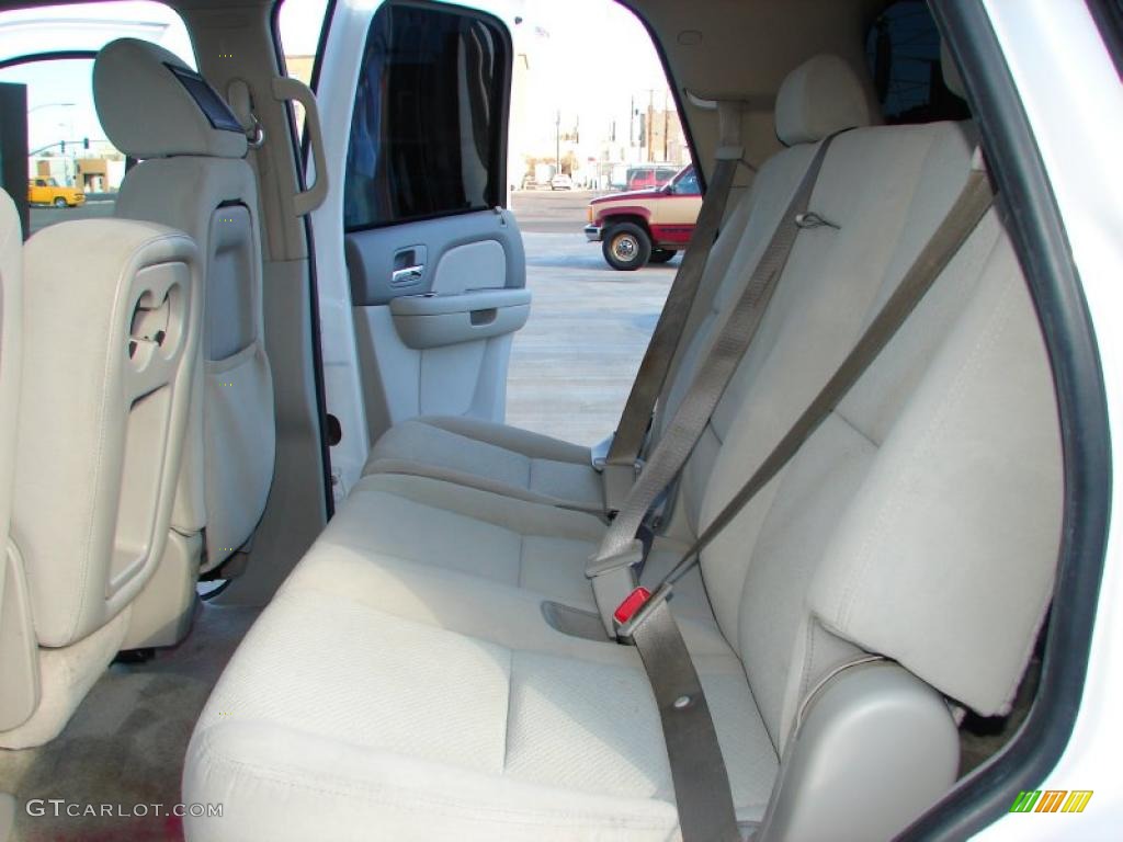 2007 Tahoe LS 4x4 - Summit White / Light Cashmere/Ebony photo #8