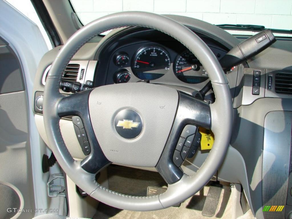 2007 Tahoe LS 4x4 - Summit White / Light Cashmere/Ebony photo #15