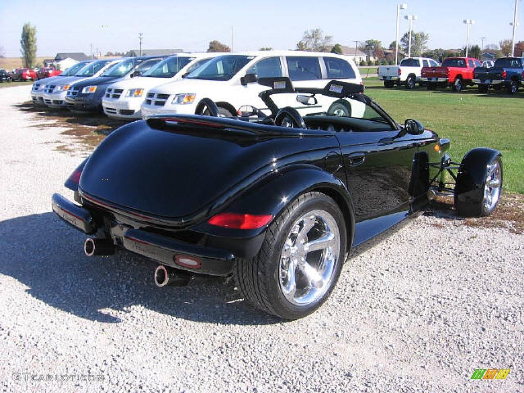 Prowler Black 1999 Plymouth Prowler Roadster Exterior Photo #26064825