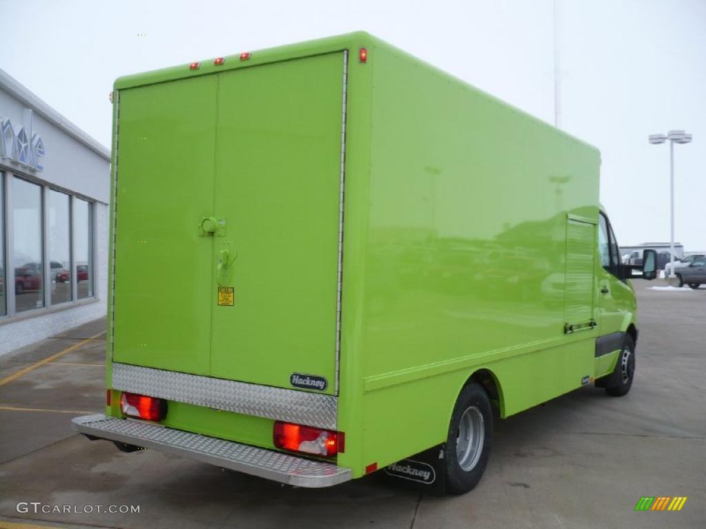 2008 Sprinter Van 3500 Chassis Commercial - Lime Green / Gray photo #19