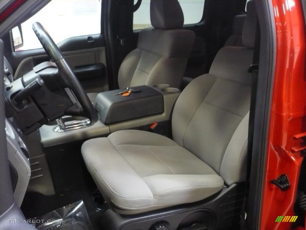2004 F150 FX4 SuperCrew 4x4 - Bright Red / Black/Medium Flint photo #3