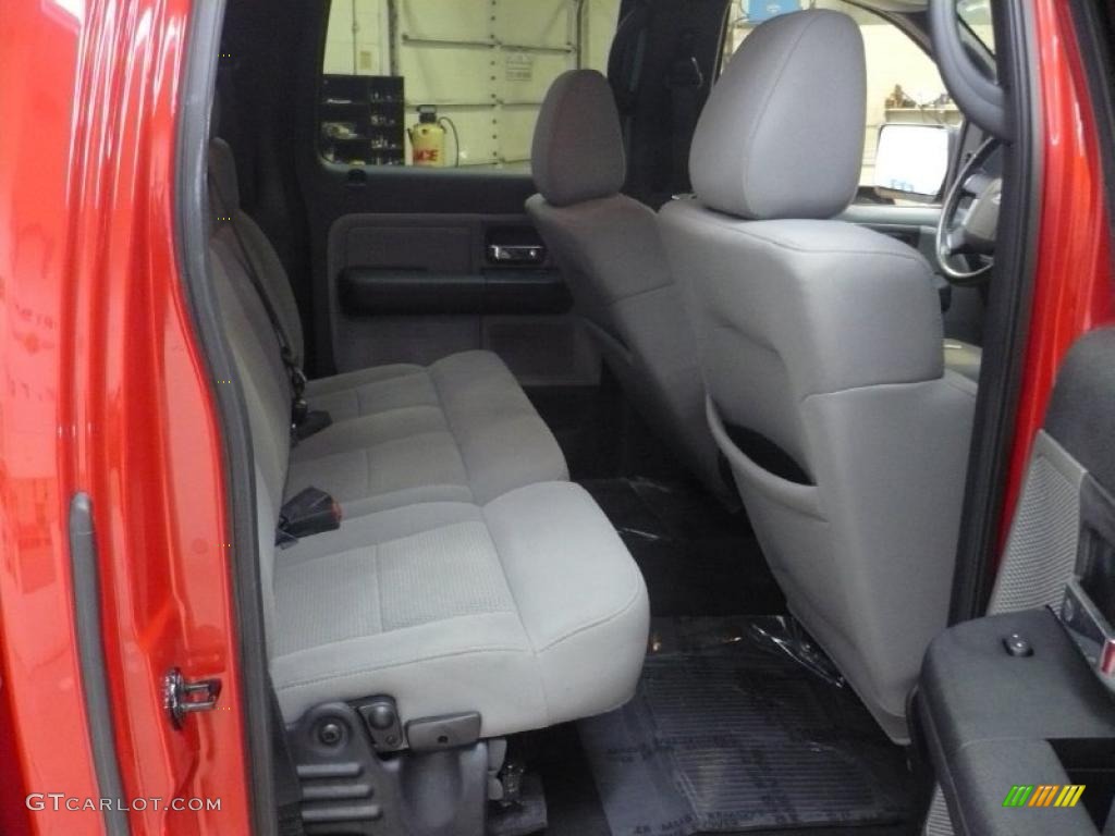 2004 F150 FX4 SuperCrew 4x4 - Bright Red / Black/Medium Flint photo #11