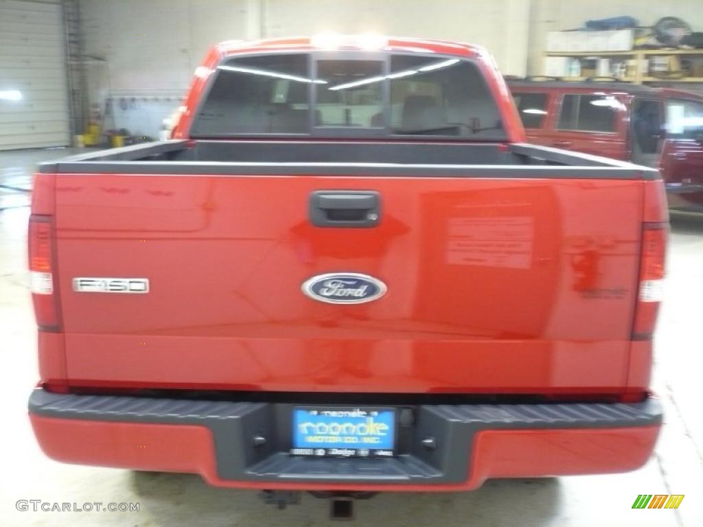 2004 F150 FX4 SuperCrew 4x4 - Bright Red / Black/Medium Flint photo #15