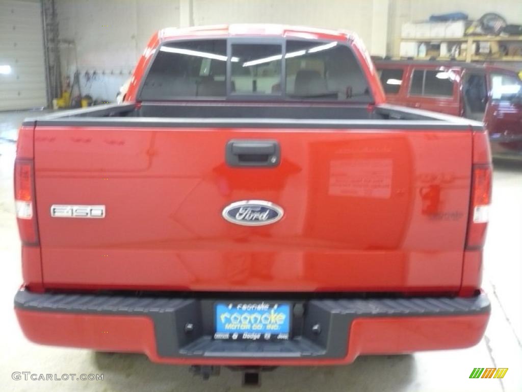 2004 F150 FX4 SuperCrew 4x4 - Bright Red / Black/Medium Flint photo #16