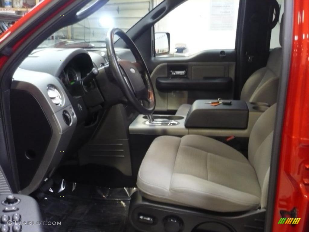 2004 F150 FX4 SuperCrew 4x4 - Bright Red / Black/Medium Flint photo #17