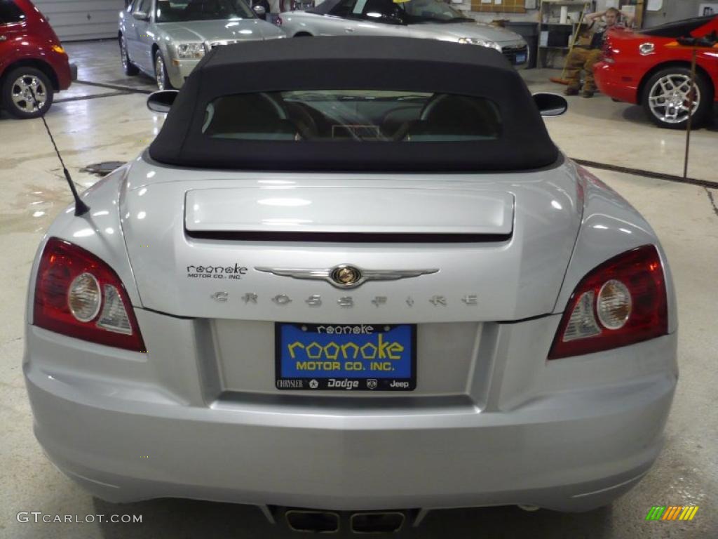 2007 Crossfire Limited Roadster - Bright Silver Metallic / Dark Slate Gray/Medium Slate Gray photo #11