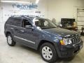 2008 Steel Blue Metallic Jeep Grand Cherokee Overland 4x4  photo #1