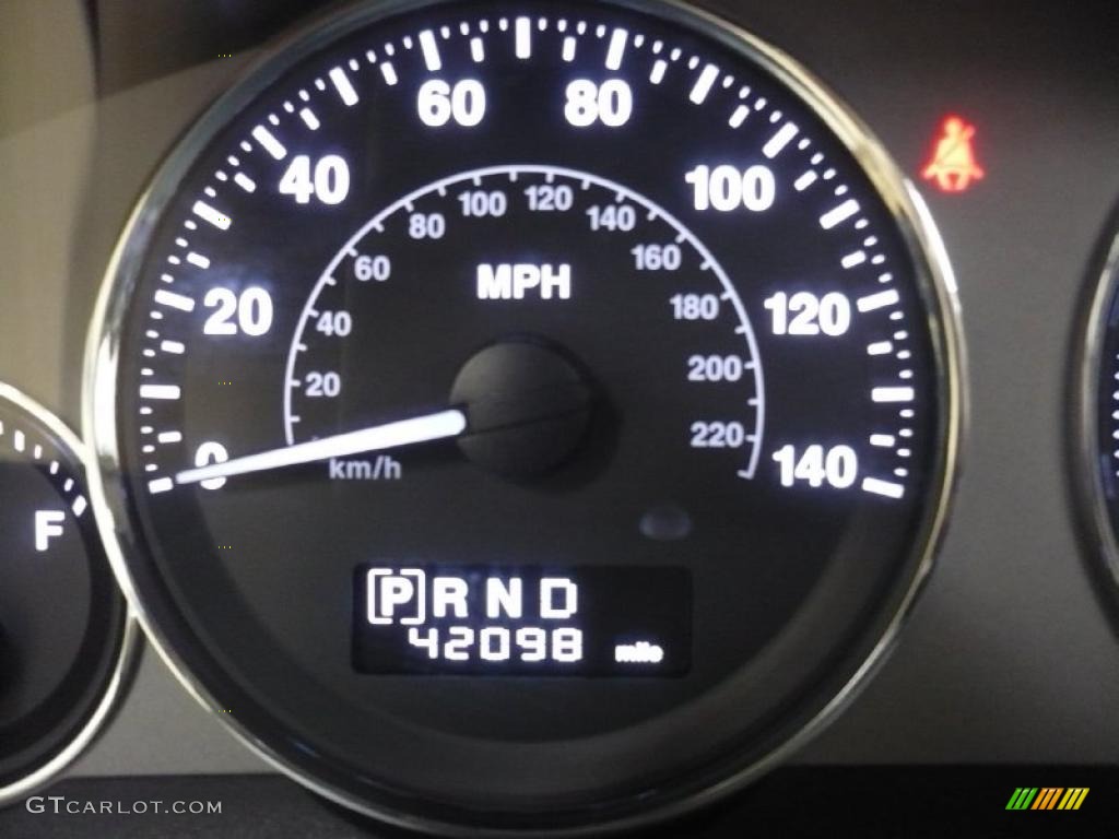 2008 Grand Cherokee Overland 4x4 - Steel Blue Metallic / Saddle Brown/Dark Slate Gray photo #15