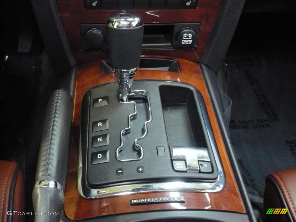 2008 Grand Cherokee Overland 4x4 - Steel Blue Metallic / Saddle Brown/Dark Slate Gray photo #18