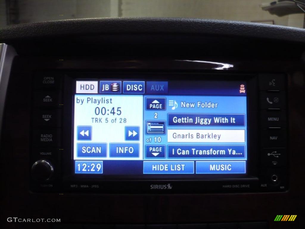 2008 Grand Cherokee Overland 4x4 - Steel Blue Metallic / Saddle Brown/Dark Slate Gray photo #20