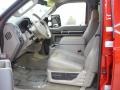 2008 Bright Red Ford F350 Super Duty Lariat Crew Cab 4x4  photo #32