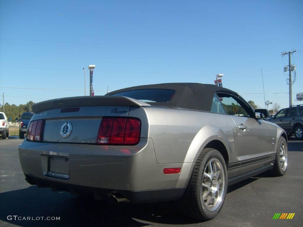 Vapor Silver Metallic 2009 Ford Mustang Shelby GT500 Convertible Exterior Photo #2606839