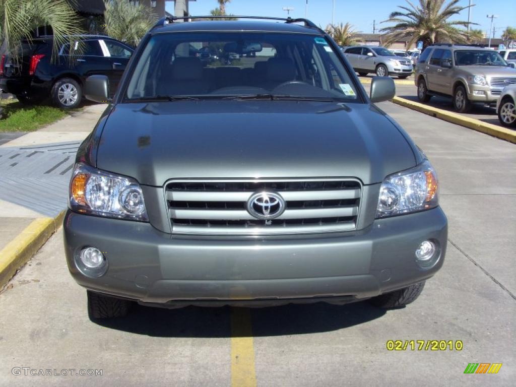 2005 Highlander Limited - Oasis Green Pearl / Gray photo #6