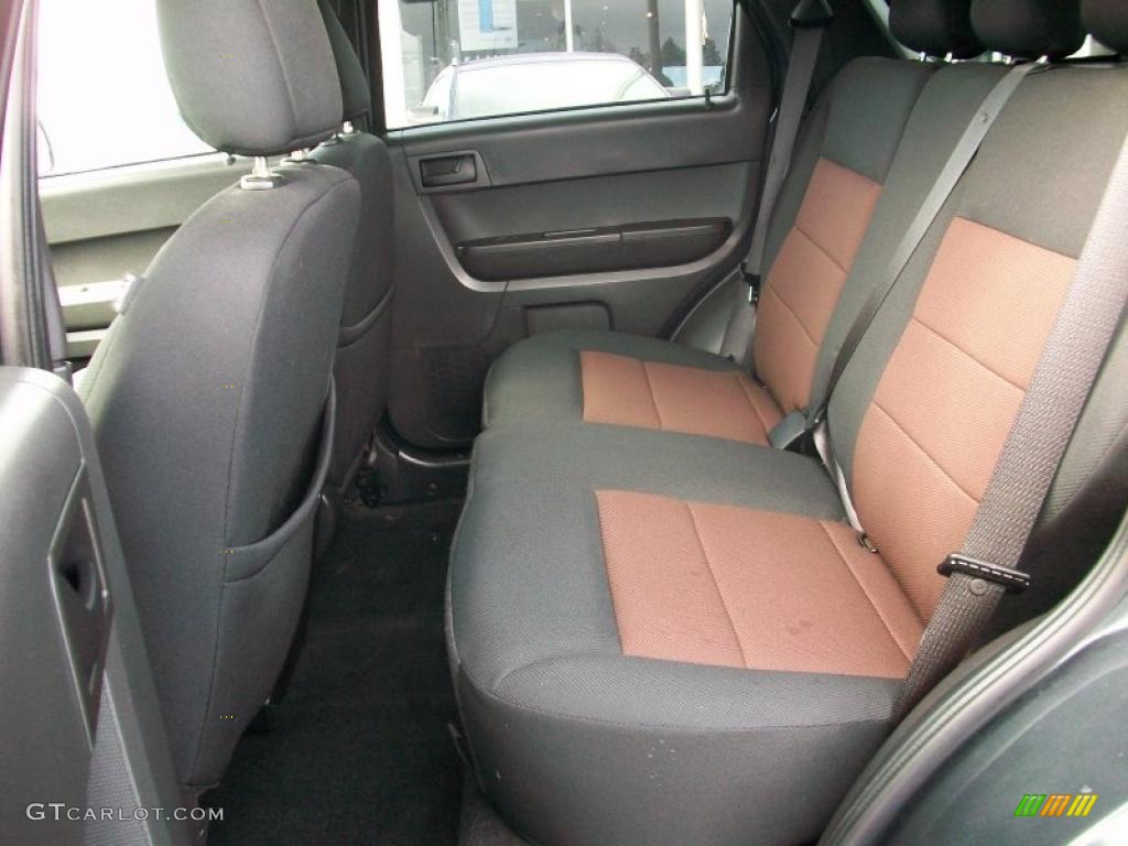 2008 Escape XLT V6 4WD - Black Pearl Slate Metallic / Charcoal photo #11