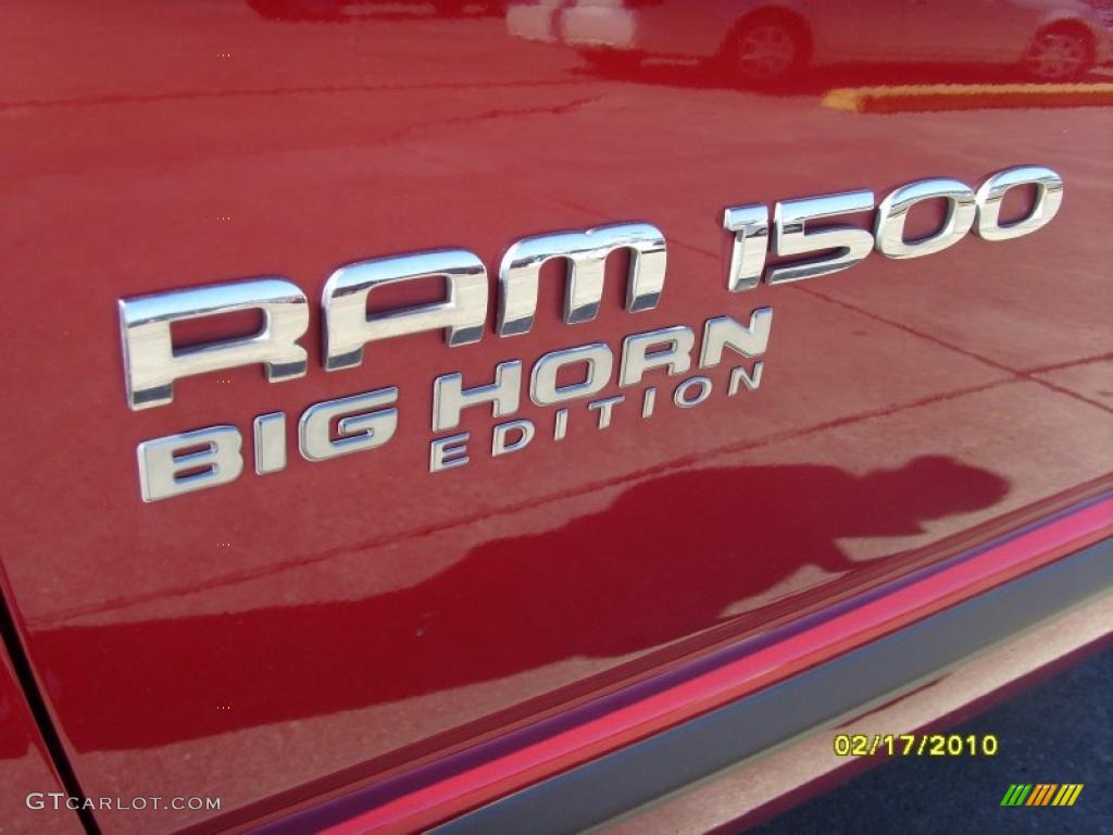 2006 Ram 1500 Big Horn Edition Quad Cab - Inferno Red Crystal Pearl / Medium Slate Gray photo #7