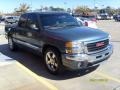 2006 Stealth Gray Metallic GMC Sierra 1500 SLT Extended Cab  photo #6