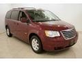 2008 Deep Crimson Crystal Pearlcoat Chrysler Town & Country Touring  photo #1