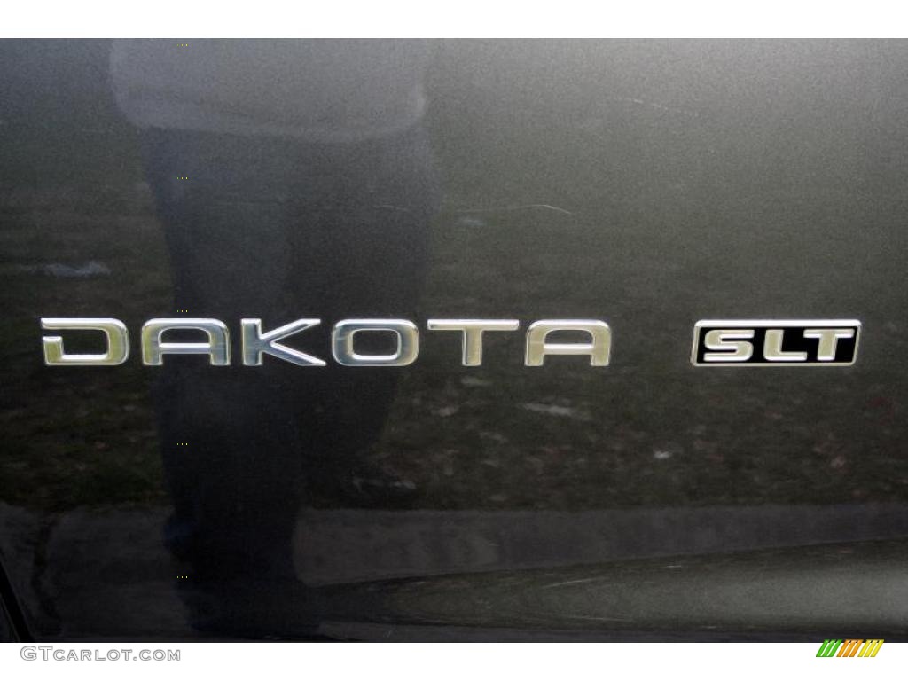 2002 Dakota Sport Quad Cab 4x4 - Graphite Metallic / Dark Slate Gray photo #51
