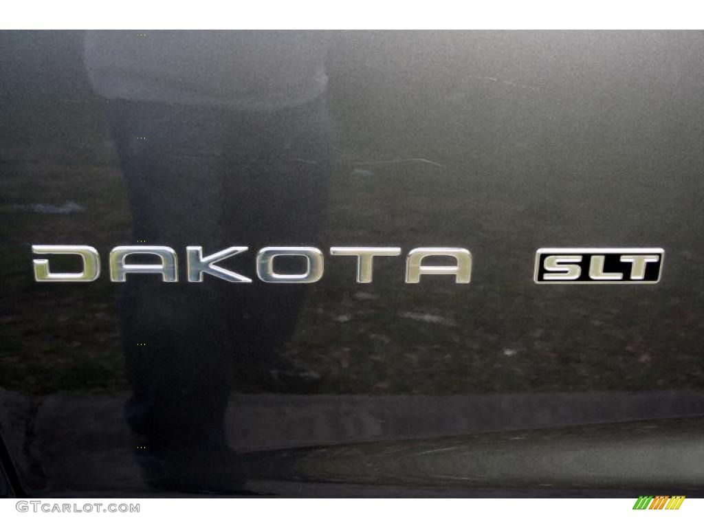 2002 Dakota Sport Quad Cab 4x4 - Graphite Metallic / Dark Slate Gray photo #52