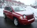 2007 Inferno Red Crystal Pearlcoat Jeep Compass Sport 4x4  photo #6