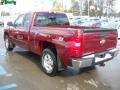 2008 Deep Ruby Metallic Chevrolet Silverado 1500 LTZ Extended Cab 4x4  photo #5