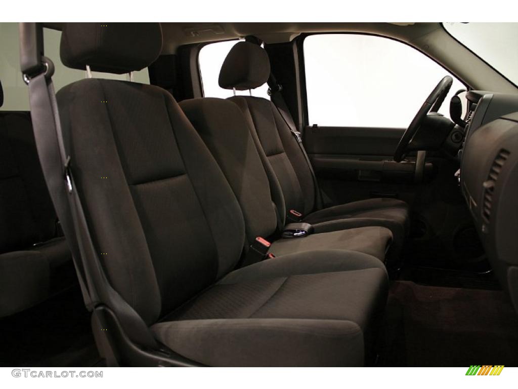 2009 Silverado 1500 LT Extended Cab 4x4 - Blue Granite Metallic / Ebony photo #15